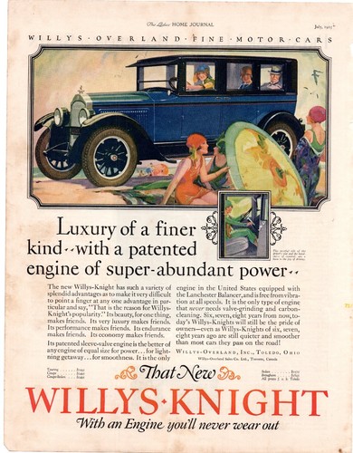 1925 willys knight with - willys-knight,
