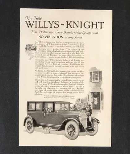 1925 willys knight sedan - 1925,