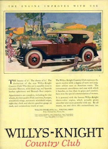 1923 original willys knight - 1923,