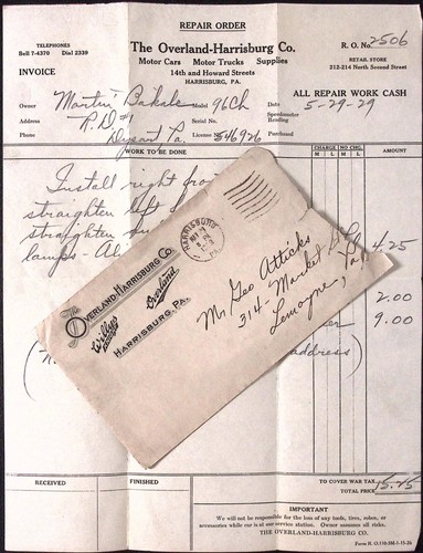 1929 overland harrisburg - 1929,